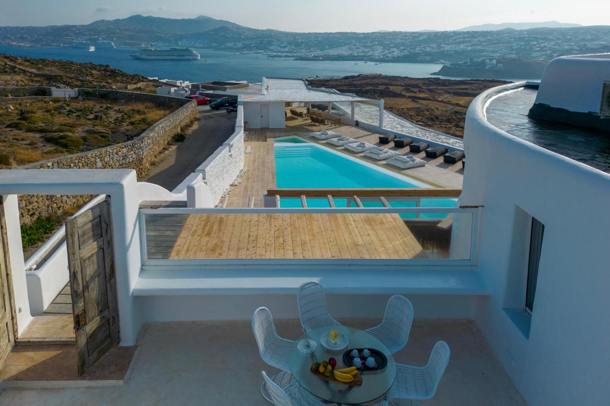 White Stone Mykonos Otel Agios Ioannis Diakoftis Dış mekan fotoğraf
