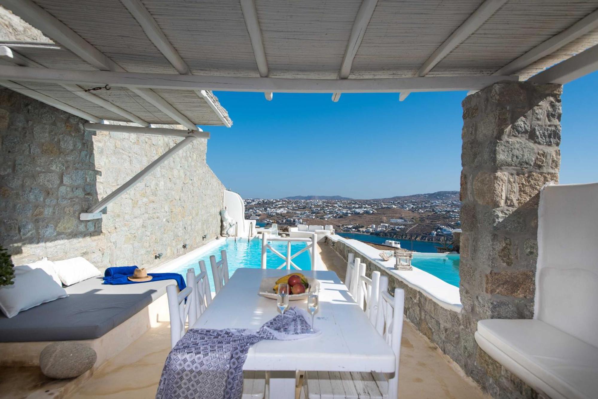 White Stone Mykonos Otel Agios Ioannis Diakoftis Dış mekan fotoğraf