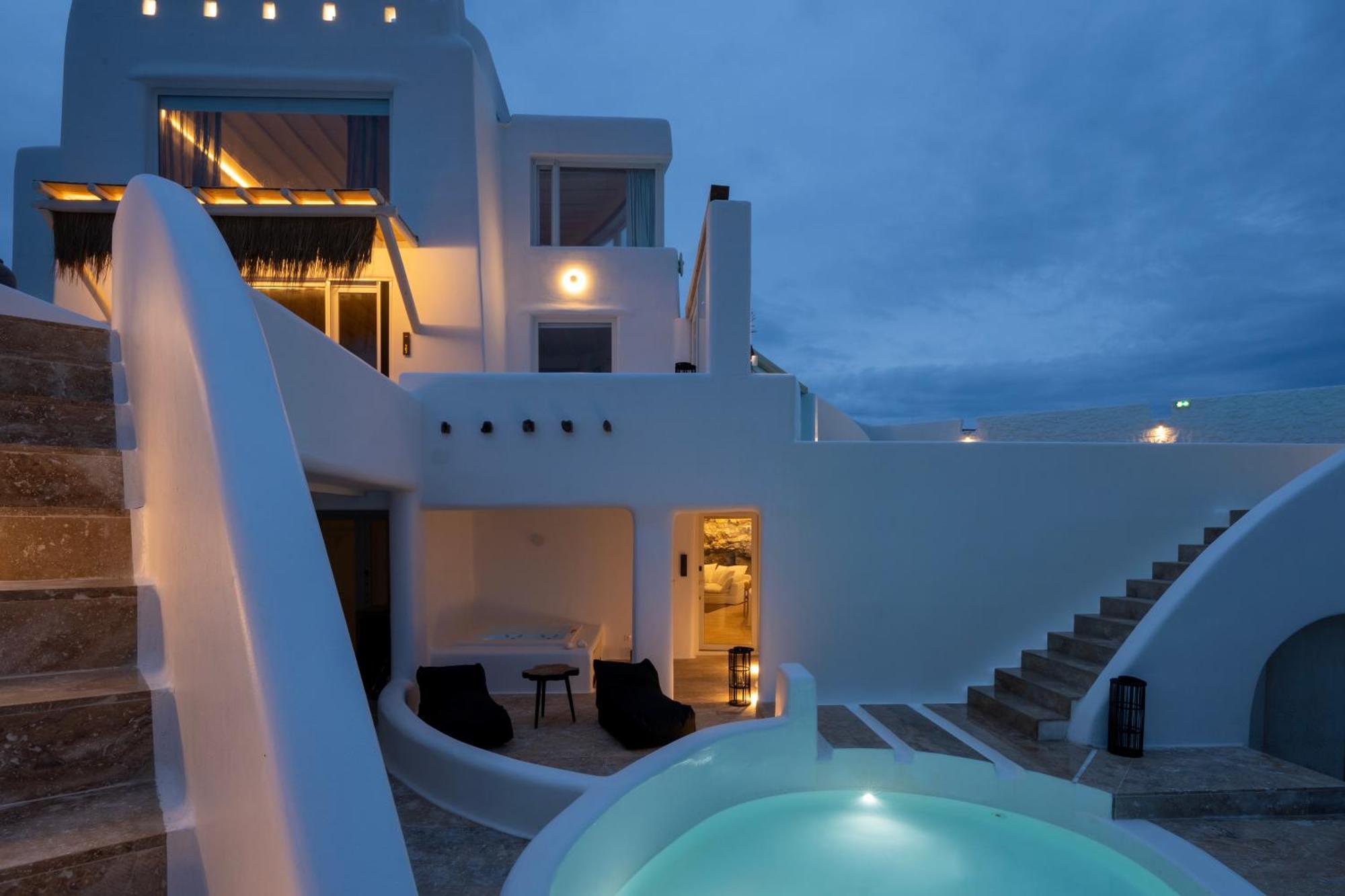White Stone Mykonos Otel Agios Ioannis Diakoftis Dış mekan fotoğraf