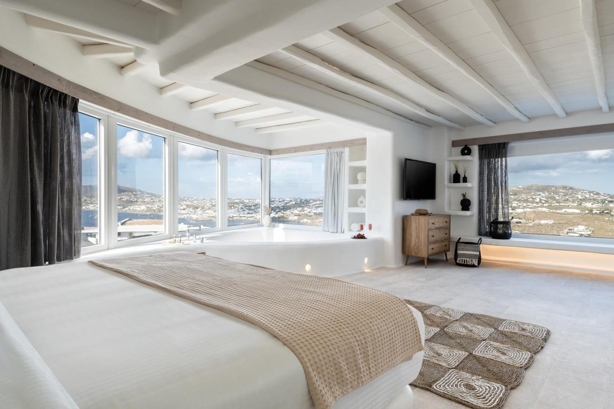White Stone Mykonos Otel Agios Ioannis Diakoftis Dış mekan fotoğraf