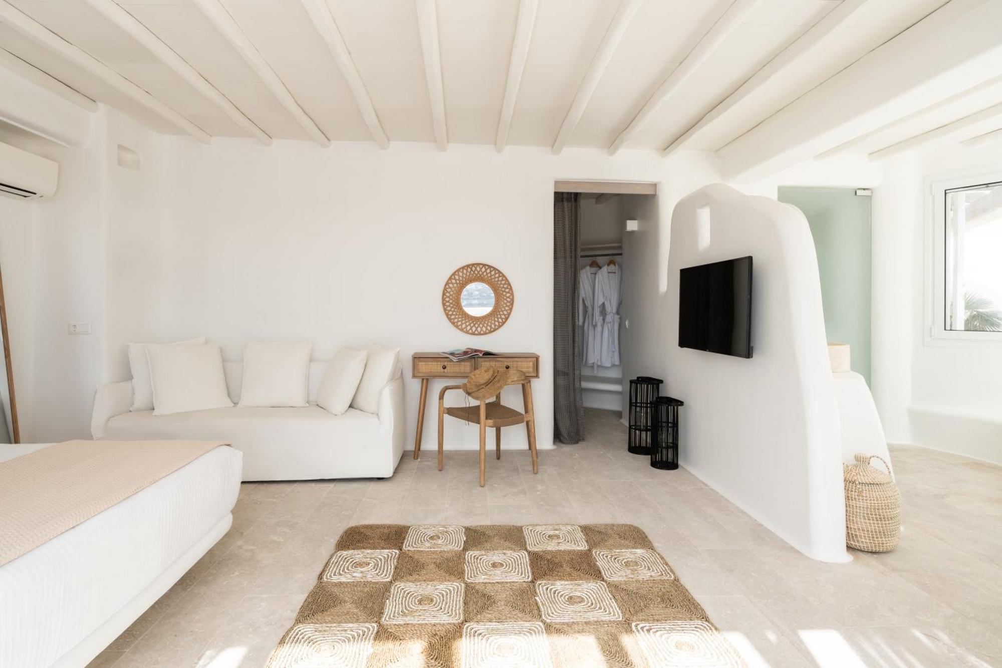 White Stone Mykonos Otel Agios Ioannis Diakoftis Dış mekan fotoğraf