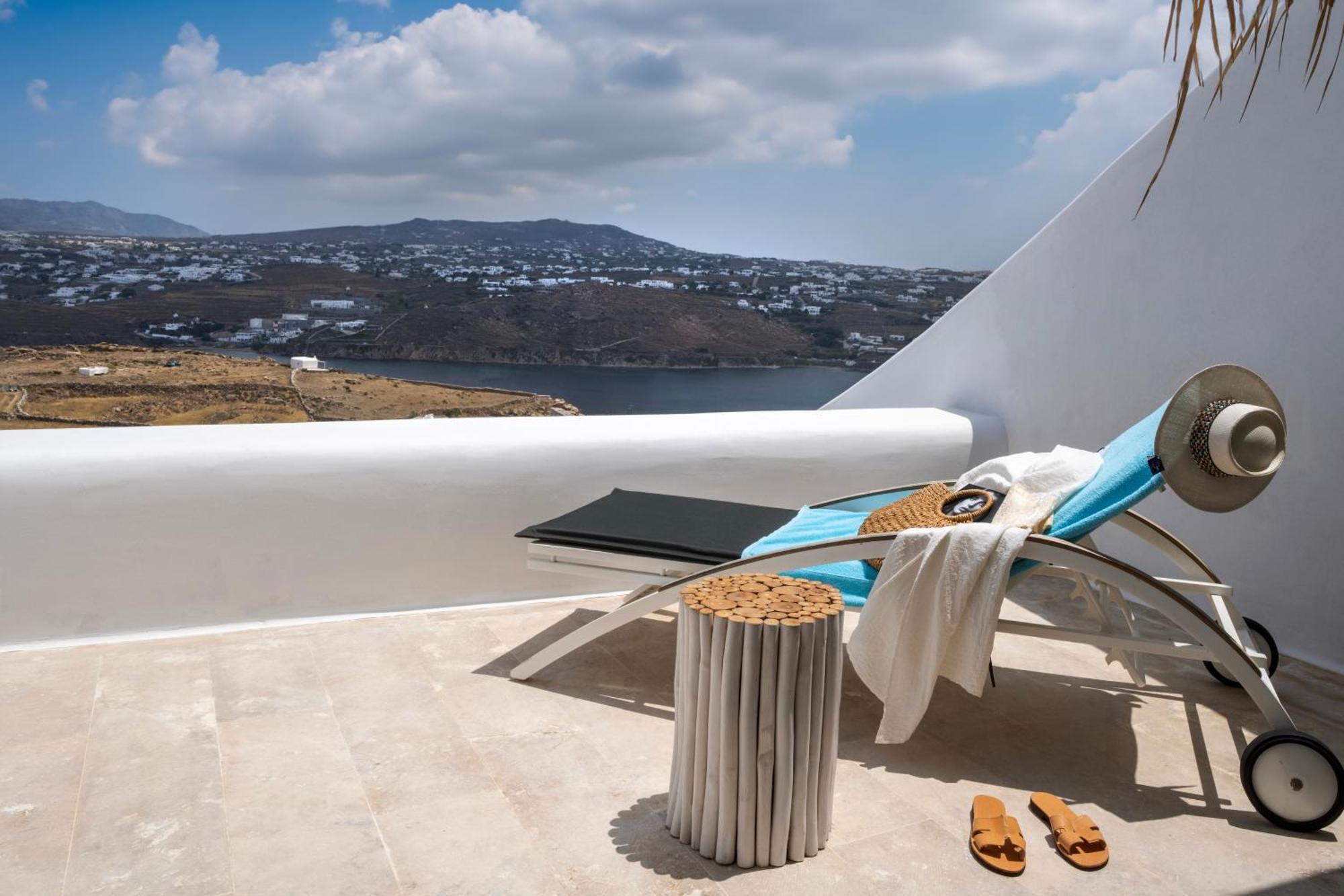 White Stone Mykonos Otel Agios Ioannis Diakoftis Dış mekan fotoğraf