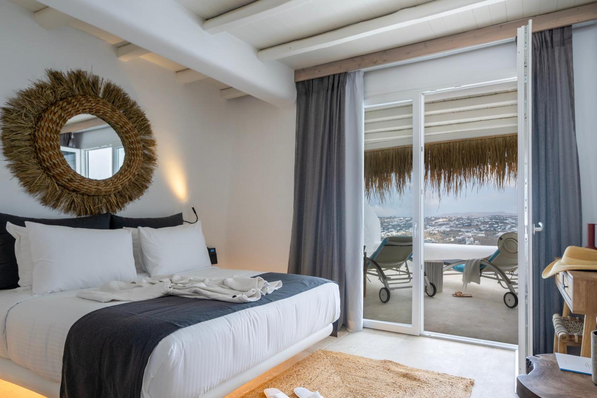 White Stone Mykonos Otel Agios Ioannis Diakoftis Dış mekan fotoğraf
